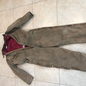 Carhartt insulated coveralls 44R